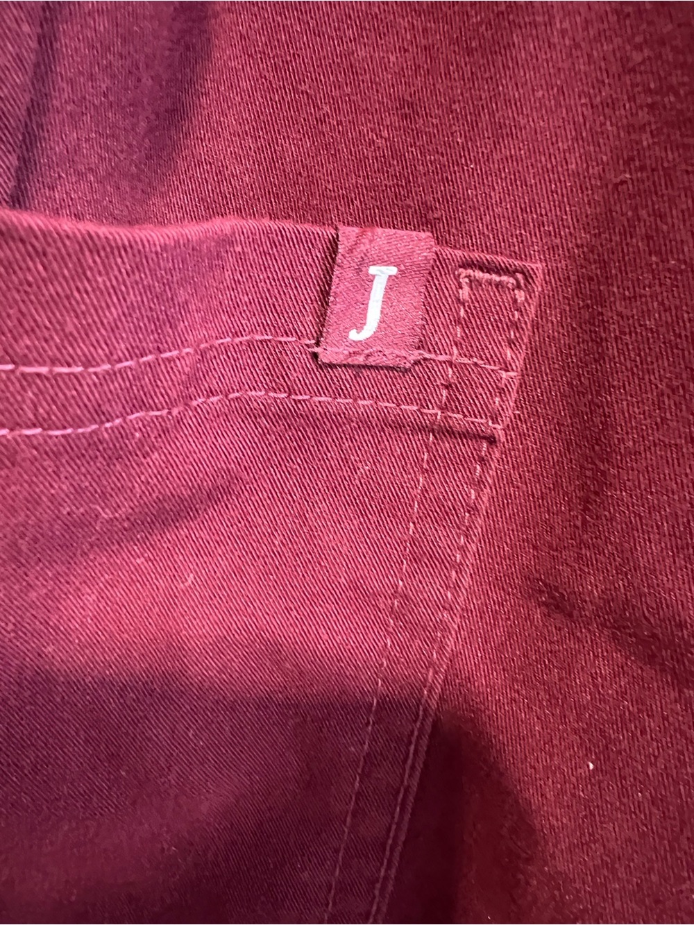 Jaanuu Women’s Scrub Jogger Pants – Burgundy/Wine Color. 26-05-04 - Picture 7 of 8
